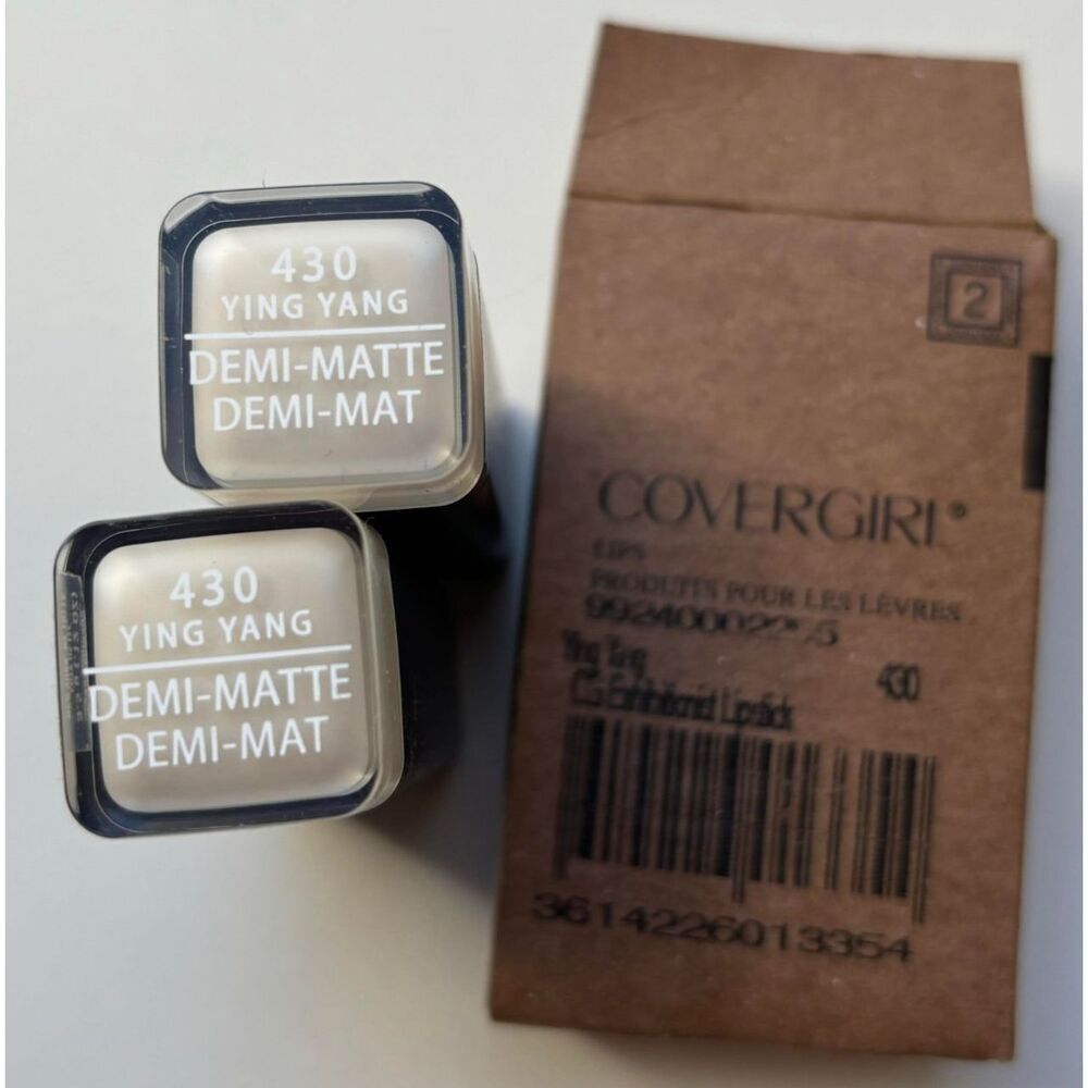 Covergirl Exhibitionist Lipstick Ying Yang Lot of 2